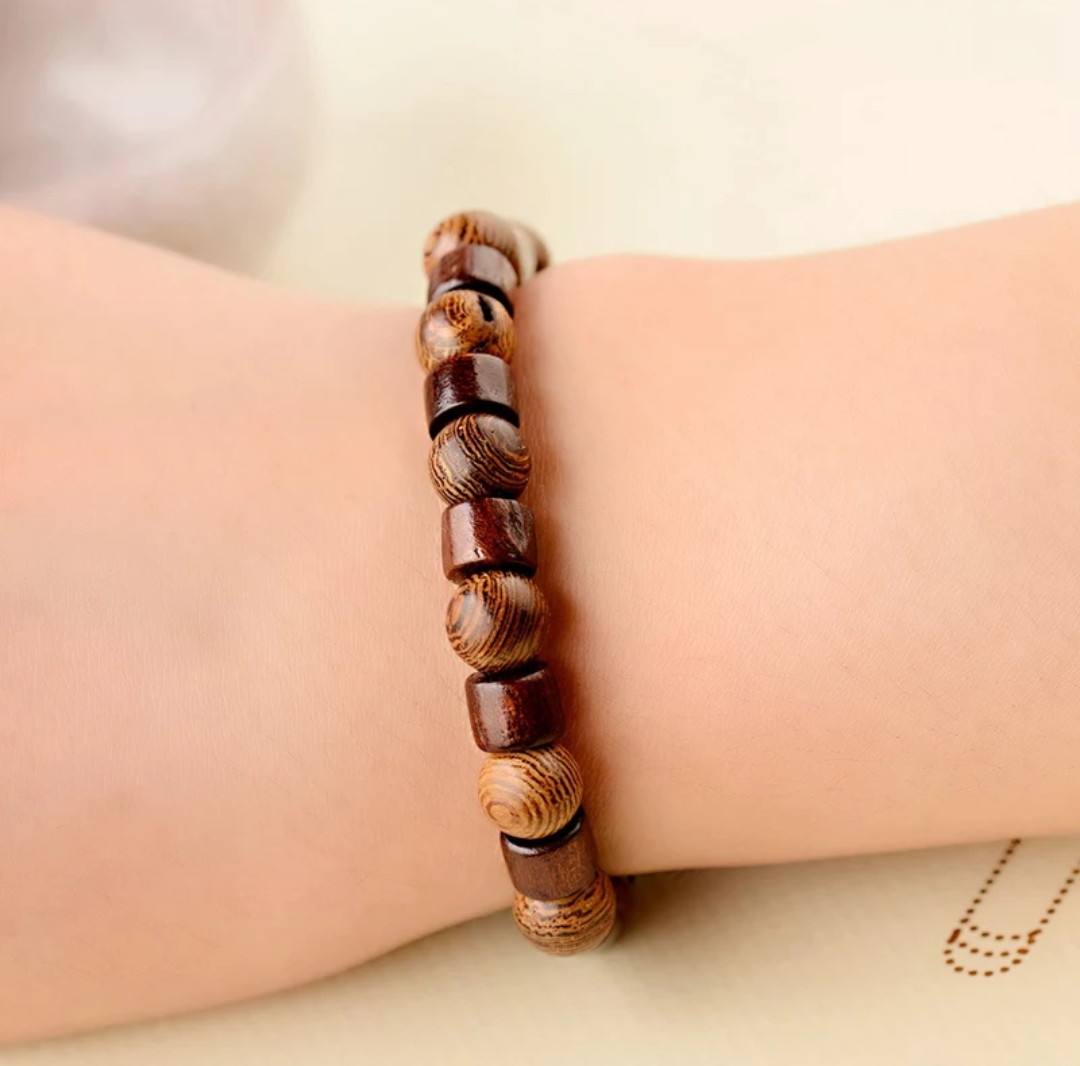 Mahogany Wood Bracelet