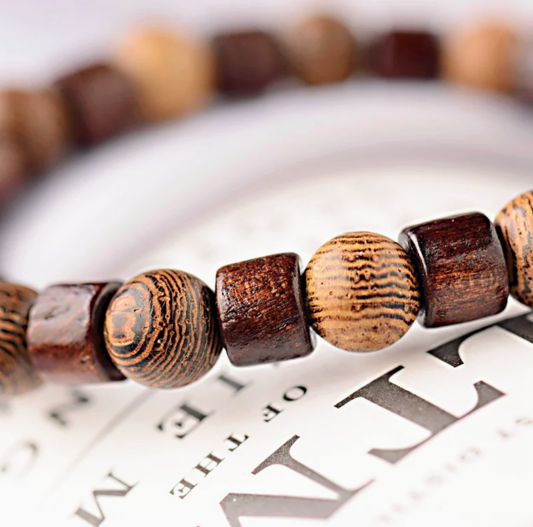Mahogany Wood Bracelet