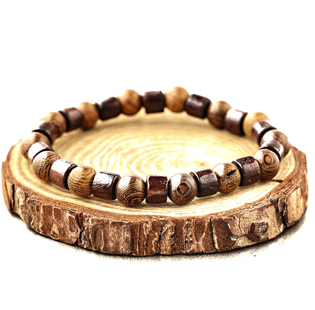 Mahogany Wood Bracelet