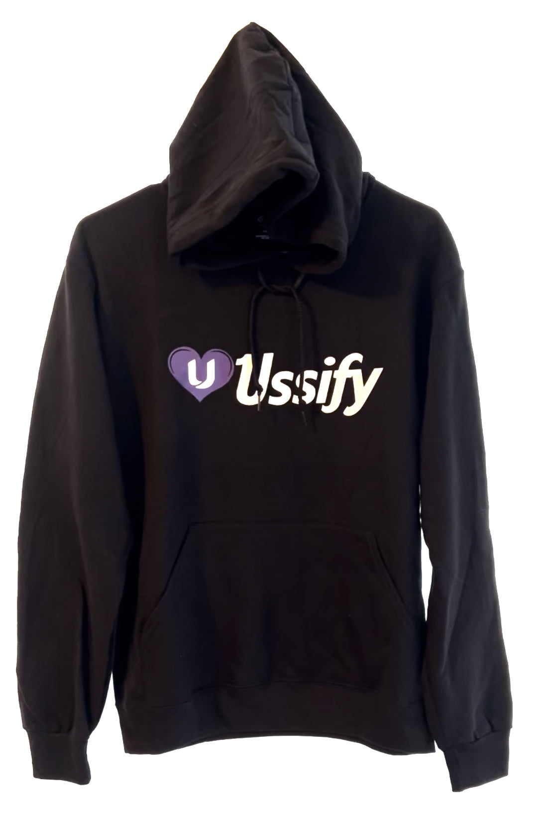 Black Hoodie (ussify logo)